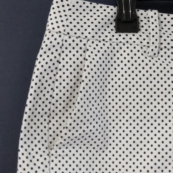 Nautica Pants - GUC Nautica shorts white with black polka-dot size 4